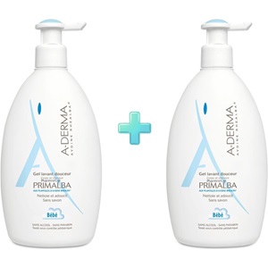 A-DERMA Primalba Baby Gentle Cleansing Gel 500ml + 500ml < Erp
