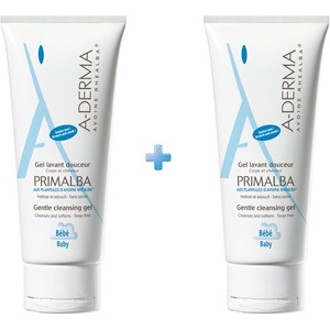 A-DERMA Primalba Baby Gentle Cleansing Gel, 200ml + 200ml < Erp