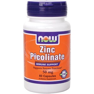 Now foods Zinc Picolinate 60 Κάψουλες < Erp