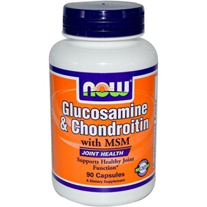 Now foods Glucosamine & Chondroitin 1500mg / 1200mg & MSM 300mg. 90 Κάψουλες  < Erp