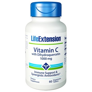 Life Extension Vitamin C With Dihydroquercetin 1000mg, 60 caps < Erp
