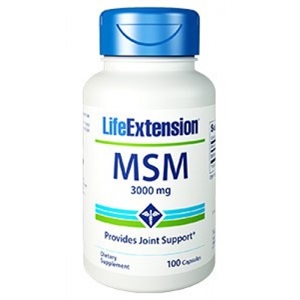 Life Extension MSM 1000mg, 100caps < Erp